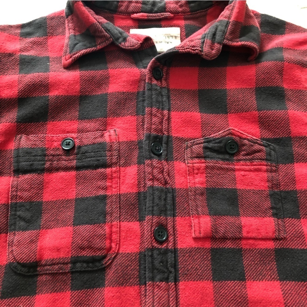 Ralph Lauren Denim & Supply Buffalo Check Flannel Shirt - Picture 5 of 10